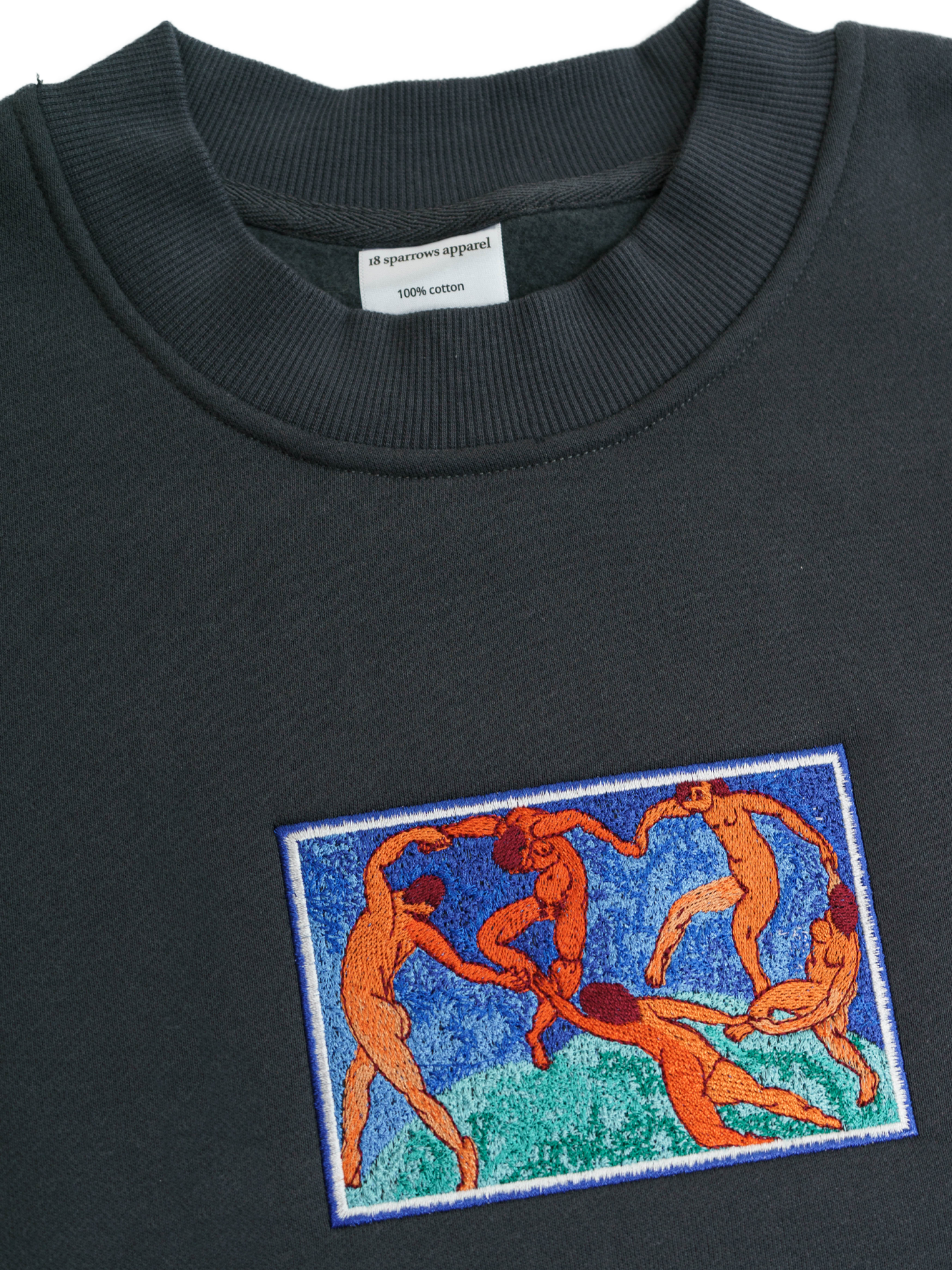 Embroidered Art DANCE Henri matisse SWEATSHIRT