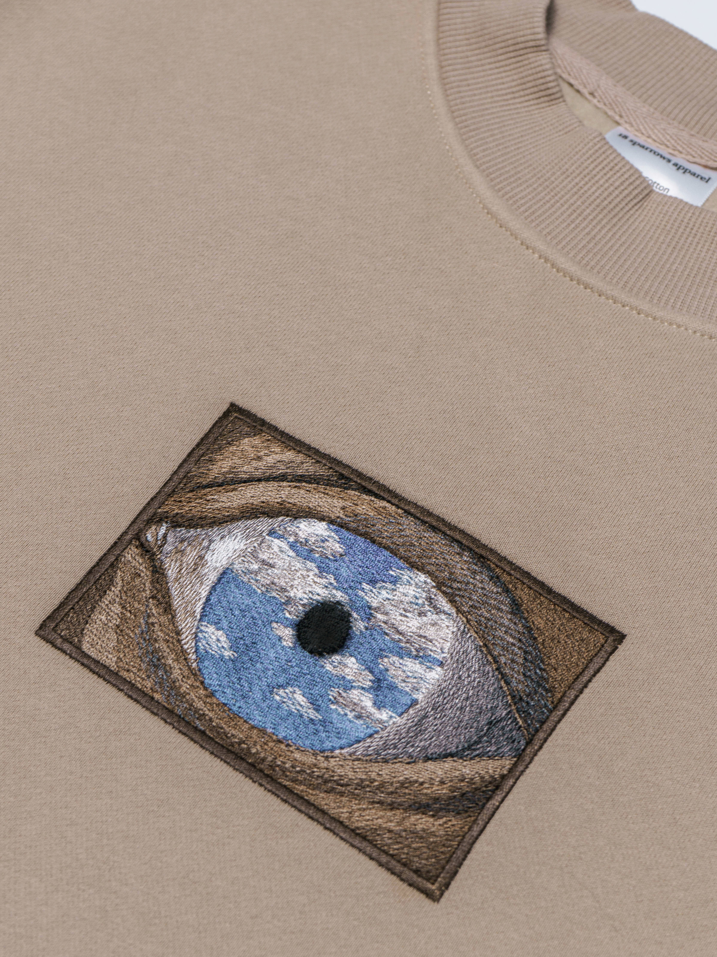 Embroidered Art THE FALSE MIRROR SWEATSHIRT