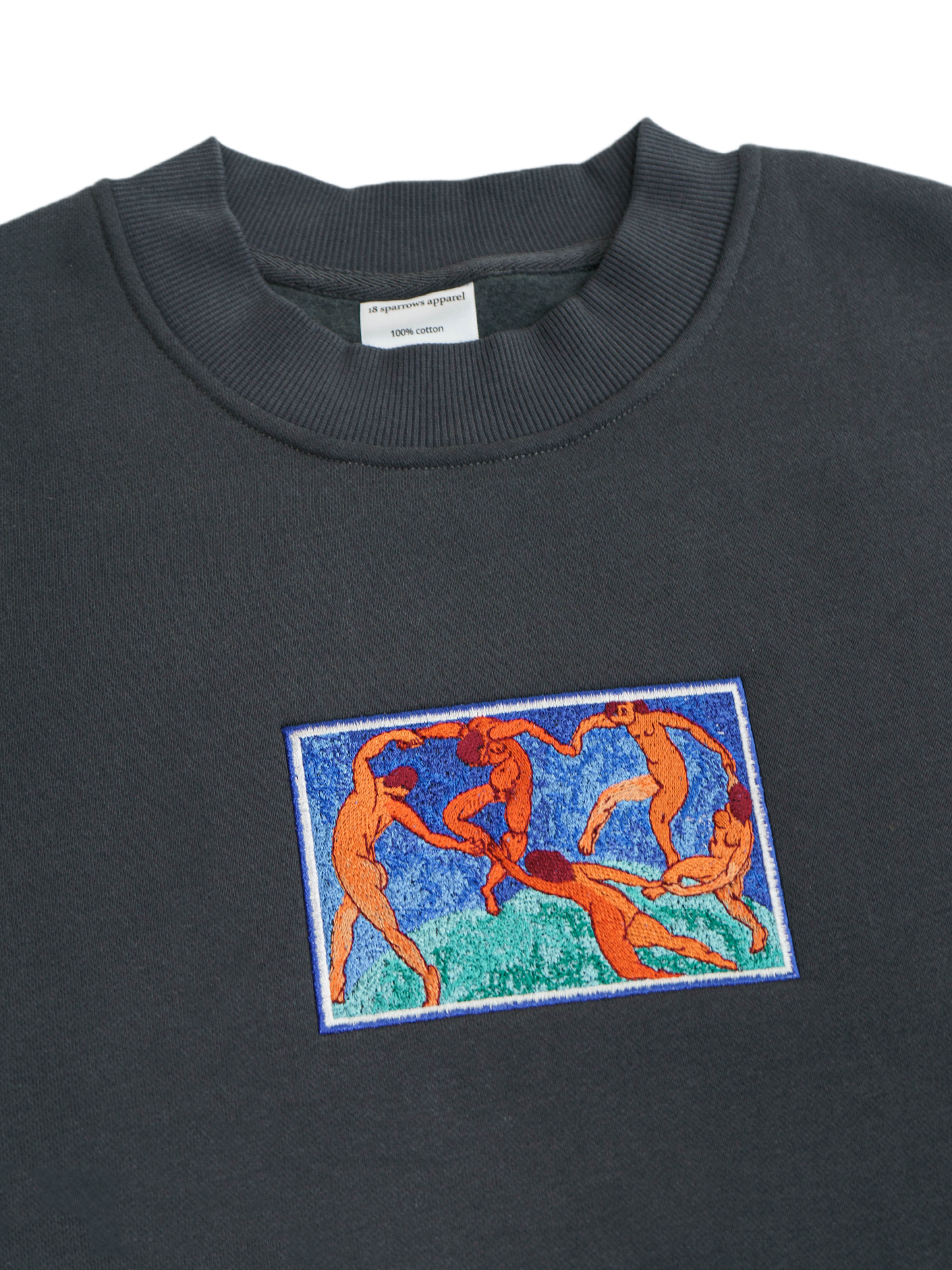 Embroidered Art DANCE Henri matisse SWEATSHIRT