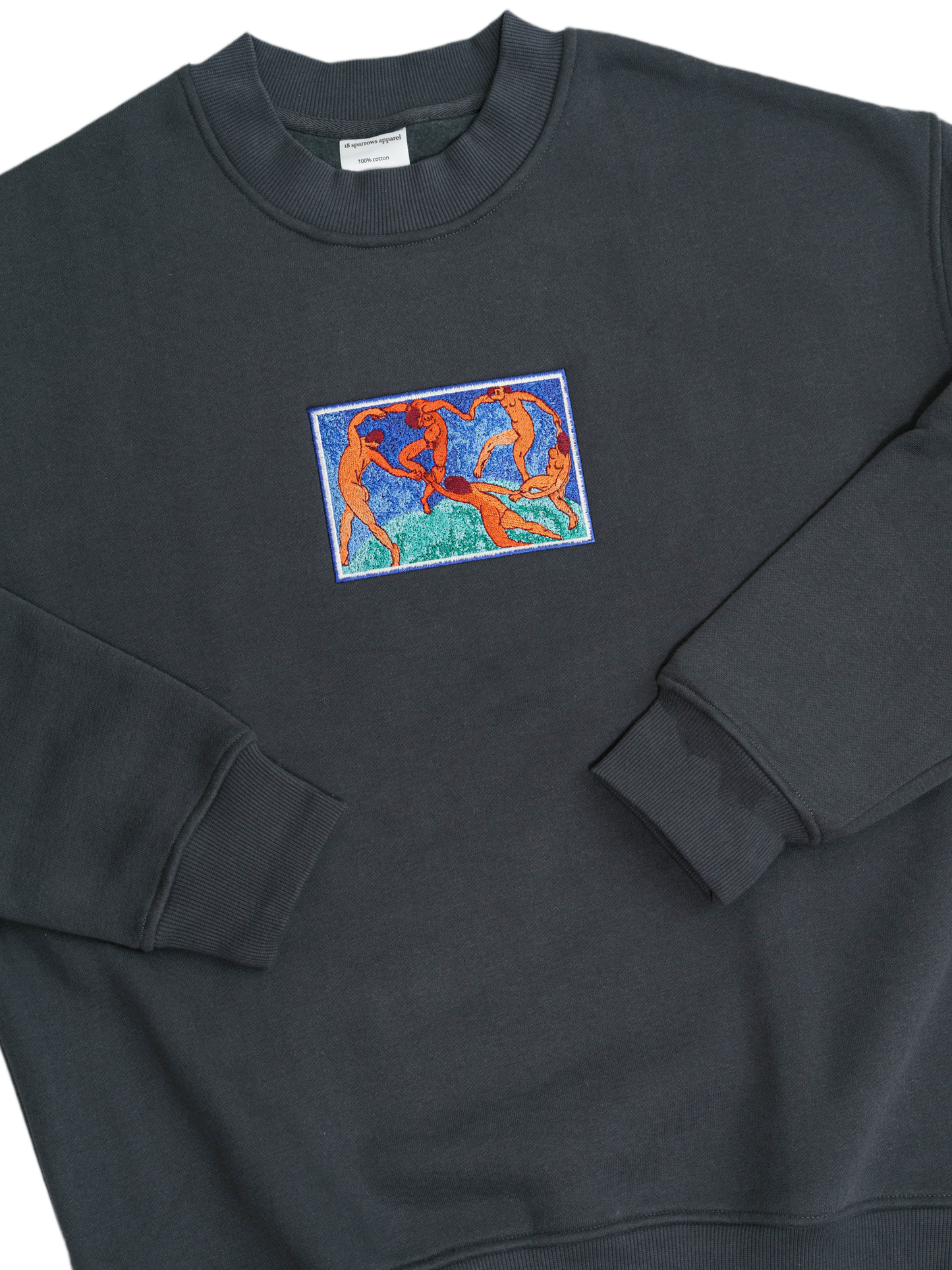 Embroidered Art DANCE Henri matisse SWEATSHIRT