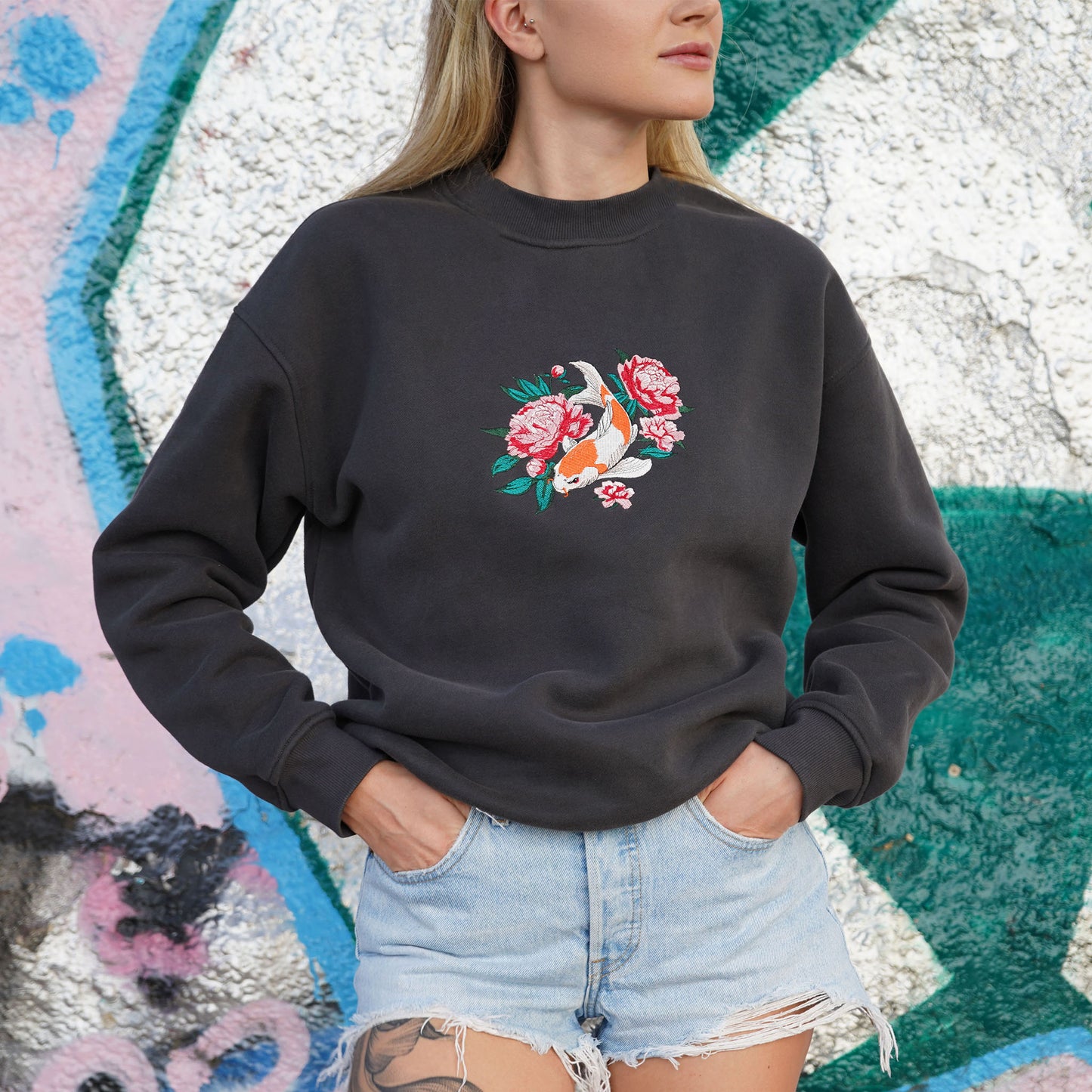 THE NOBLE KOI FISH SWEATSHIRT